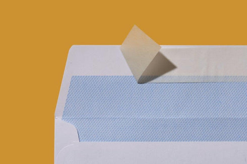 Blake Purely Everyday #10 Pack of 500 Peel and Seal Envelopes, White, 4 1/8" x 9 1/2"