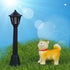 SelHeng 10PCS Mini Street Light Model Railway Train Lamp Miniature Plastic Village Pathway Lantern Post for Micro