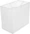 Amosfun Rectangular Cloth Lampshade 7.08X6.49X3.93 Inch White Fabric Lamp Shade Replacement for