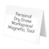 Really Good Stuff Folding Magnetic Dry Erase Activity Boards, Blank Set of 6 Boards