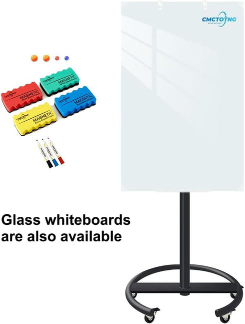 8 Pack (4 Dry Erase Erasers, Magnetic White Board Erasers for Whiteboard & Chalkboard, No Smudge EVA Cleaner, Strong