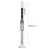 uxcell Square Hole Drill Bit, 1/2" High-Carbon Steel Hollow Chisel for Woodworking