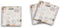 Sticky Notes 12 Pack, Travel Lifestyle, 3"x3" 50 Sheets Per Pad, Cute Funny Memo Note Pads for Stationery Journal