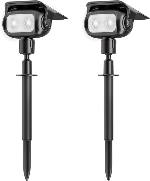 Nreonrick Solar Spot Lights 360 Adjustable Solar Lights Outdoor IP65 Waterproof with