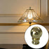 GUQIANLU 2 1/4-28Thread PCS Lamp Finials,Decorative Metal Lamp Shade Screw Cap with for Table and Floor Lamps, Screw On