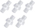5 Pcs 1/2" Check Valve 12mm Plastic Check Valve One Way Valve Non Return Check Valve for Fuel Gas Air Liquid