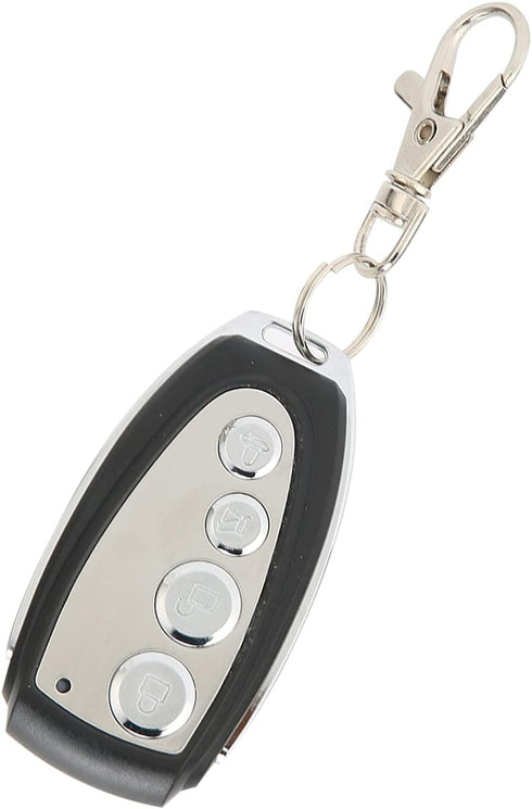 Universal Garage Door Opener Remote: 4 Channel Cloning Remote Control for Garage Doors, Cars, House Gates, and More