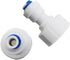 YHXiXi 5PCS 3/4'' 1/4'' Female to Quick Connect Push to Connect Plastic ro Fittings Hose Bib Quick Connect Adapter