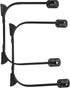 NUOBESTY 2pcs Folding Metal Hairpin Legs for Furniture Space-Saving Design for Sofa