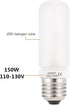 VSTAR 150W 110-130V E26/E27 Bulb, Bulb (4 Pack) JDD Type (Standard Edison Screw) Frosted Halogen Light Replacement