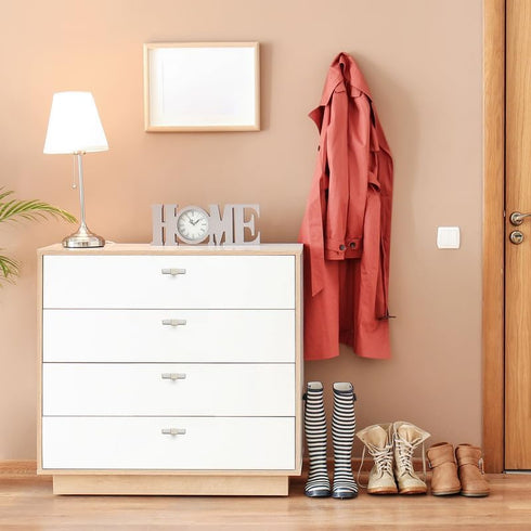 1 Pack Brushed Nickel Cabinet Handles: 2" Overall Length Cabinet Pulls, Drawer Pulls, Kitchen Hardware for Cabinets