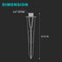 Malibu Landscape Lighting Stake Metal Outdoor Sturdy Solid Ground Spike Die-cast Aluminum for Flood Light Pathway Light In-ground Lights (1 Pack) by VenusManufacturing