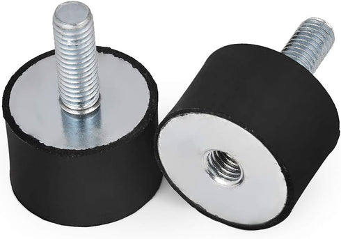 DS. DISTINCTIVE STYLE Rubber Shock Absorber Set of 4 Rubber Isolator Mounts M8 for Car Boat Anti Vibration