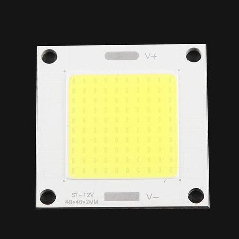 12-14V 50W Bulb Yosoo COB LED Panel, LED Integrated Chip Light Panel Flood Lamp for DIY Projector Floodlight(White)