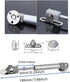 Gas Strut 40N 6 Inch Gas Spring Lift Supports for Cabinet, 4Pcs