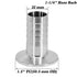 Beduan 1.5" Tri Clamp to 1-1/4" Barb Fitting, Stainless Sanitary Home Brew Adapter