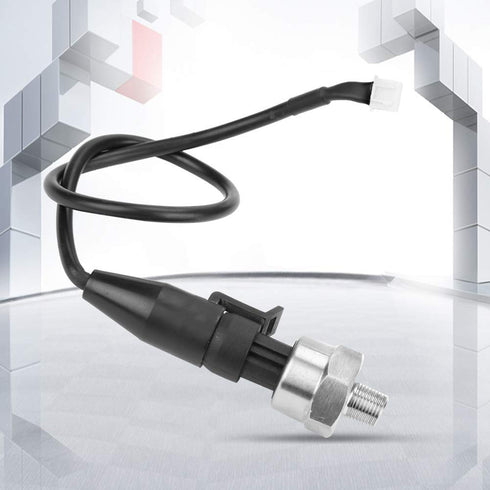 Pressure Transducer Sender Sensor for Oil Fuel Air Water, 1/8"NPT Thread Stainless Steel (150PSI)