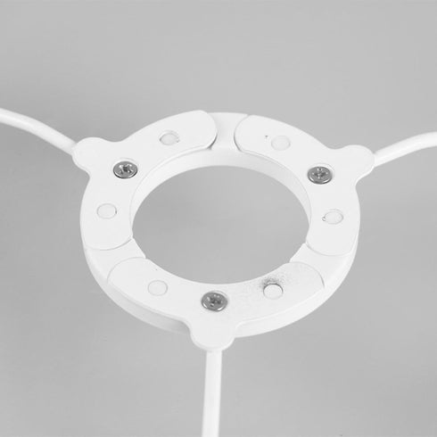 Leefasy 13 inch Lamp Shade Frame Easy to Install Connecting Lamps Harp Professional Strong for Table Floor Lamps