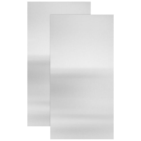 CKVIHAV 2Pcs 430 Stainless Steel Sheet Metal 6" x 12" x 1/32" Inch