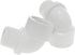 White 3/4 inch 90 Degree Elbow PVC Male to Female Thread Adapter Pipe Pressure Fittings (4pcs)