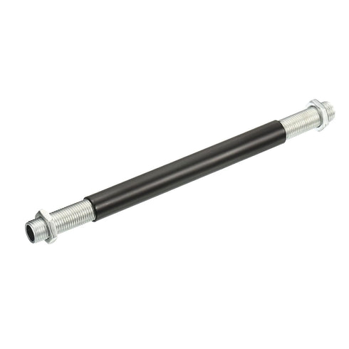 MECCANIXITY 3.94" 2 Set Threaded Extension Rod, Lamp Pipe with Connector Light Fixture Parts for Pendant Light Island