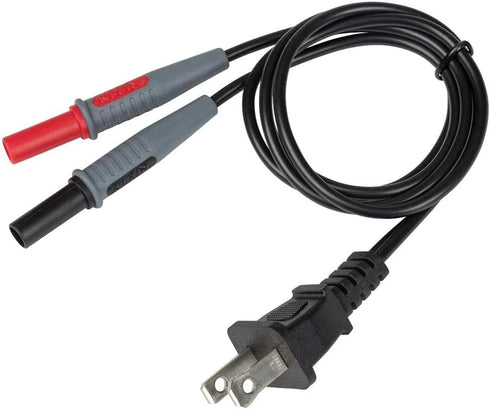Klein Tools 69357 AC Outlet Plug to Banana Plug - For use with Klein Tools Cat. No. ET450 or any Meter
