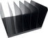 Huron Desktop File Organizer - Vertical 5 Slot, Black Commercial Grade Steel for Office Use