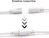 T5 T8 LED Tube Connector Cable Wire, 8 Inch Double Male to Male End Extension Cord, 3-Pack