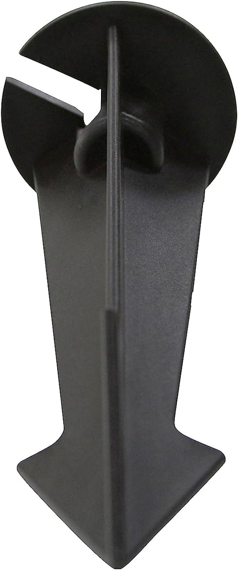 9 Inch In Ground Stake with Solid Brass 0.5 Inch NPT Thread and Side Wireway for Easy Installation, Non-Corrosive