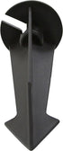 9 Inch In Ground Stake with Solid Brass 0.5 Inch NPT Thread and Side Wireway for Easy Installation, Non-Corrosive