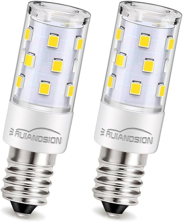Ruiandsion E14 LED Wall Sconces 4000K Warm AC120V 2835 21SMD Chipsets E14