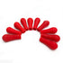 20pcs Red Latex Rubber Dropper Head Cap - Pipette Dropper Rubber Bulb for Laboratory Supplies
