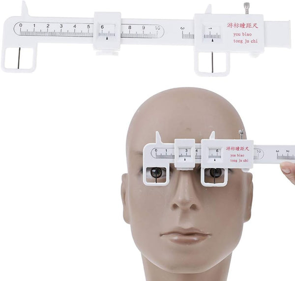 TableRe Optical Vernier PD Ruler, Pupil Distance Meter, Eye Ophthalmic Tool (1 Pack)