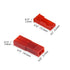 XINGYHENG 360Pcs 2-Pin Female & Male Red Plug Housing Crimp Terminal Connector Kit Compatible with JST SYP