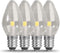 Feit Electric BP7C7/827/LED/4 0.6W 7W Equivalent 30 Lumen Candelabra Base Four LED