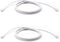 T5 T8 Extension Cords, 9ft 3-Prong Connector Cord for LED Tube Light, Pack of 2