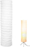 Mipcase Nordic Style Floor Lamp Shade Replacement 36.22In Tall Paper Standing Light