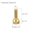 uxcell 10Pcs Knurled Thumb Screws, M5x16mm Brass Shoulder Bolts Stepped Grip Knobs Fasteners for PC, Electronic, Mechanical