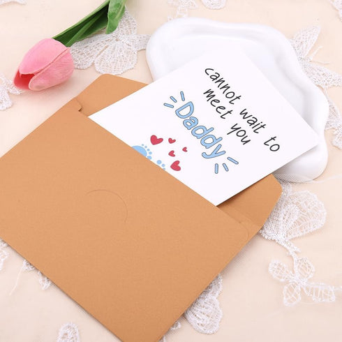 YangQian Birthday Christmas Gifts for New Dad To Be Card Gift for Husband Soon to Be Dad Gifts from Wife Pregnancy