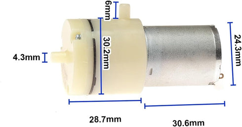 BHBHCPZGR 3V 3.7V 5V 6V 2L Air Vacuum Pump DC Breast Negative Pressure USB Diaphragm Pump High Flow Rate