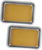HANABASS 2pcs Stainless Steel Dissection Kit Wax-Lined Tray Anatomical Specimen Tray for