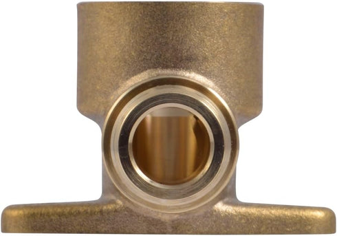 SharkBite 1/2 x 1/2 Inch Expansion FNPT 90 Degree Drop Ear Elbow, Brass Plumbing Fitting for PEX-A Pipe
