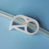 Plastic Tubing Clamps, Tube Clamp 0.196-0.314 Inch, Laboratory Pinch Valve Flow Control Hose Clamp (5pc Pack)