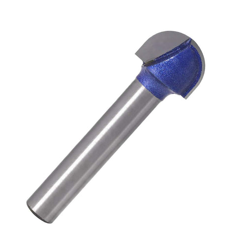 4pcs 1/4 Inch Wolfride Core Box Router Bit Shank Round Nose Cove Box Router Bits