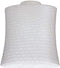 WESTINGHOUSE LIGHTING CORP 8141200 Handblown Pendant Lamp Shade, 2-1/4", White