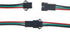 ALITOVE 20 Sets 3 Pin JST SM Male Female Plug LED Connector Cable 15cm 20AWG Wire for WS2812B WS2812 WS2811 LED Strip