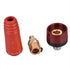 DKJ Series Welding Cable Joint Quick Connector, Male Plug and Panel Socket Adapter