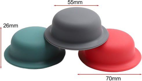 Wrenmor 3-Pack, Silicone Pot Lid Knob And Handle Cover Heat-Resistant Non-Slip Design For Secure Grip On Hot Cookware