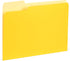 Blue Summit File Folders, Letter Size, 100 Pack, 1/3 Tab, Two-Tone Bright Colors