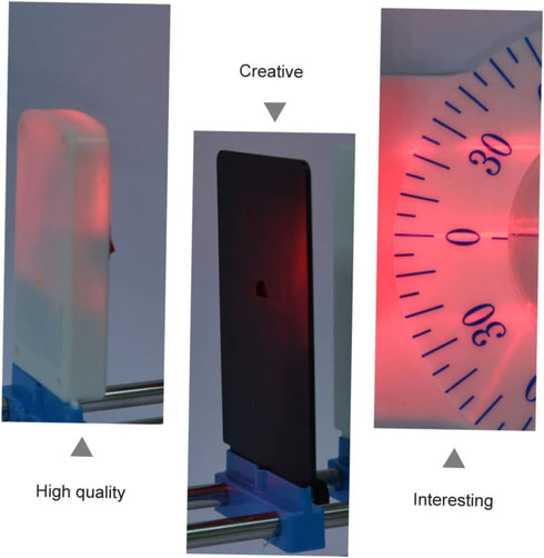 1set Alipis Optics Learning Experiment Kit Safe and Portable Physics Tools for Light Experiments Includes Optical